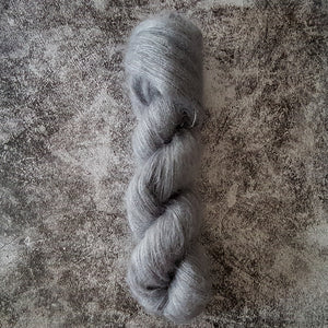 "Perfect Grey" - Merino Socks 4ply / Kid Silk