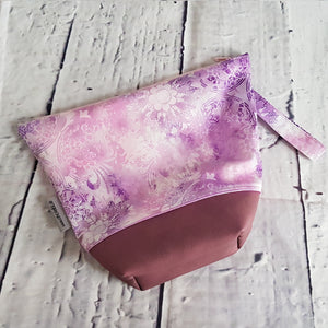 Projekttasche "Pink & Lilac" trapezförmig